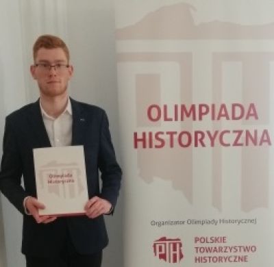 zdjęcie do
														 artykułu: Uczeń lob laureatem olimpiady historycznej